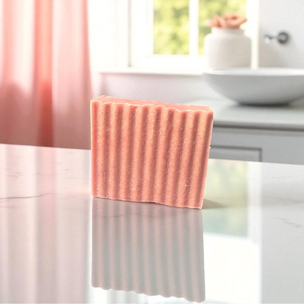 Handcrafted Goat’s Milk Soap in Pink Sugar